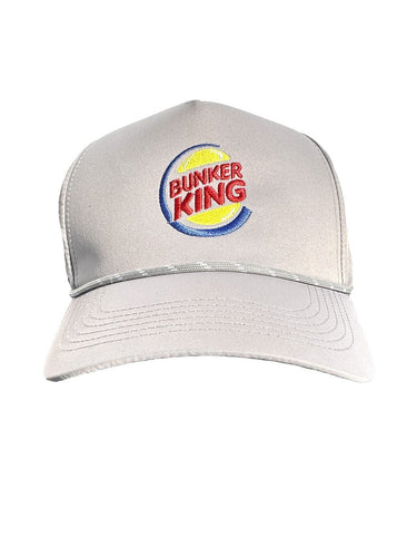 Bunker King - Performance 5-Panel Rope Hat Hat Greater Half Grey